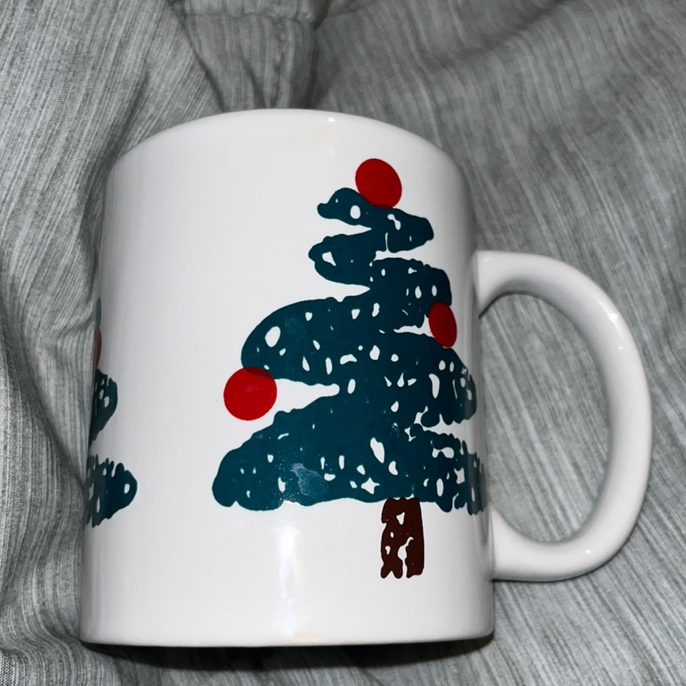 Christmas tree mug